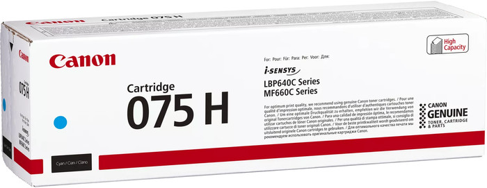Canon 075H Toner Combo Pack verpakking