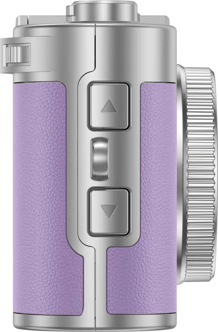 Rollei Mini Digitale Camera Lila linkerkant