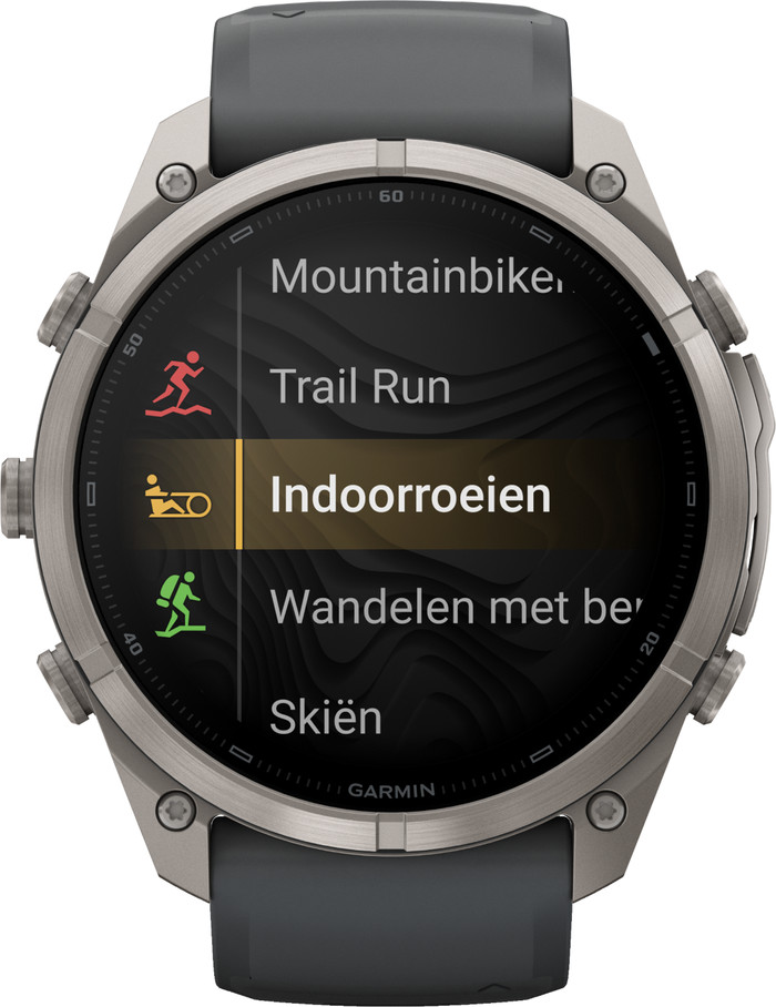Garmin Fenix 9 Pro Zwart LTE 51mm voorkant