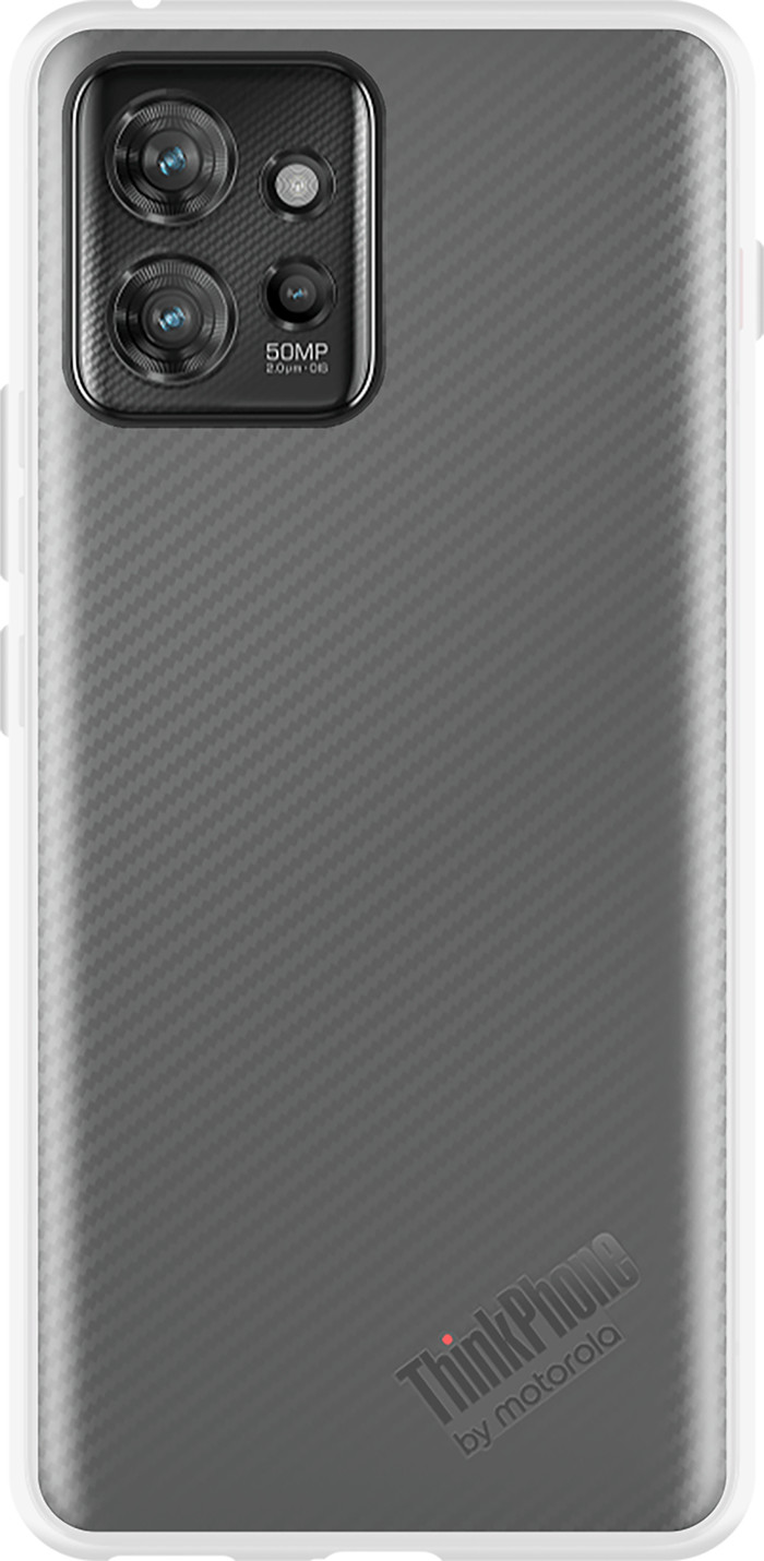Just in Case Soft Design Motorola ThinkPhone Back Cover Transparant Main Image