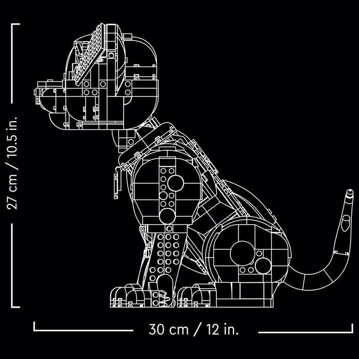 LEGO Disney 101 Dalmatiërs puppy 43269 detail