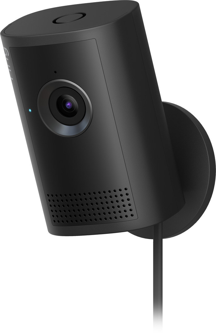 Ring Binnencamera Plus Zwart rechterkant