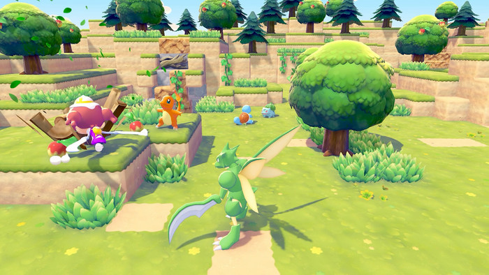 Nintendo Switch 2 + Pokémon Pokopia product in gebruik