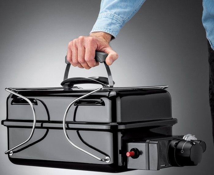 Weber Go-Anywhere Gas product in gebruik