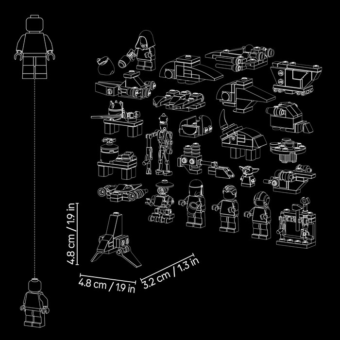 LEGO Star Wars Adventskalender 2026 75456 detail