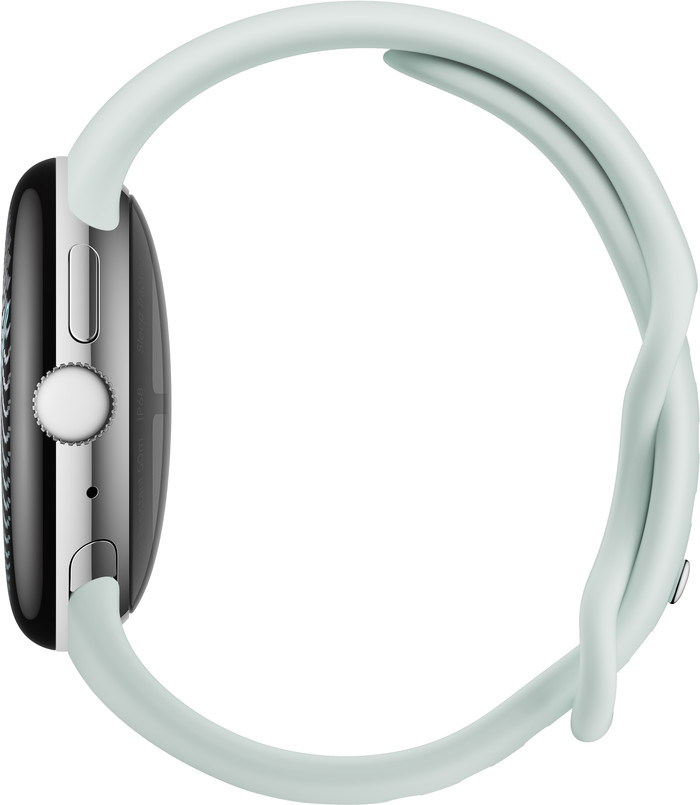 Google Pixel Watch 5 Zilver 41mm linkerkant