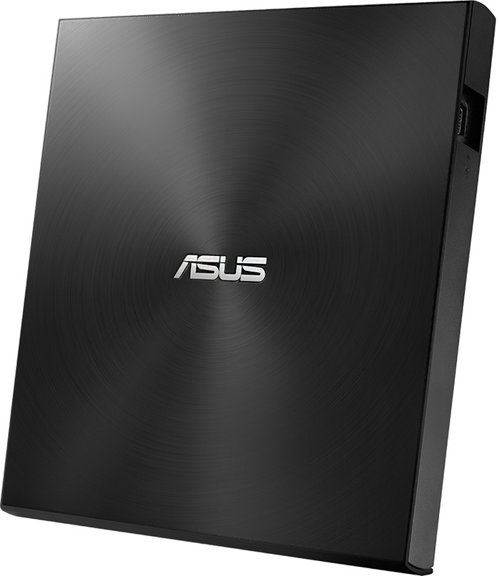 ASUS SDRW-08U7M External DVD / CD Player and Burner Black right side