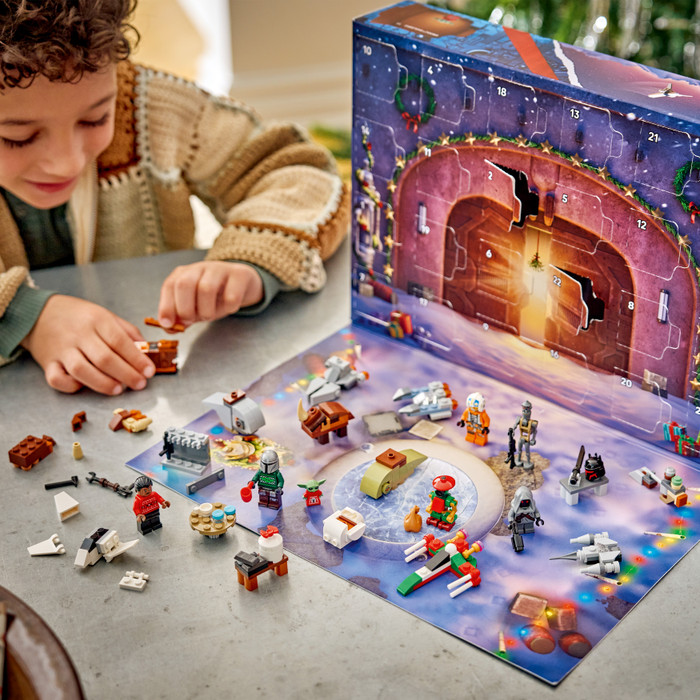 LEGO Star Wars Adventskalender 2026 75456 product in gebruik