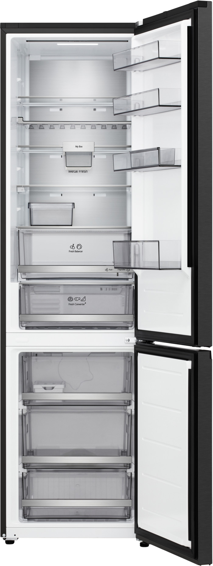 LG GBBS726CEV binnenkant