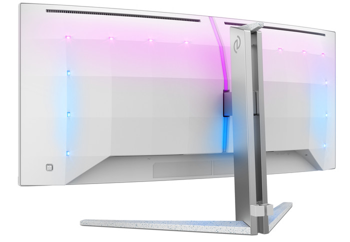Philips 34M2C8600P QD-OLED Curved achterkant