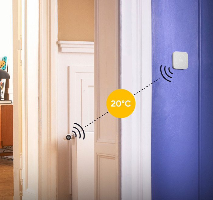 tado Draadloze Temperatuursensor X 2e Generatie product in gebruik
