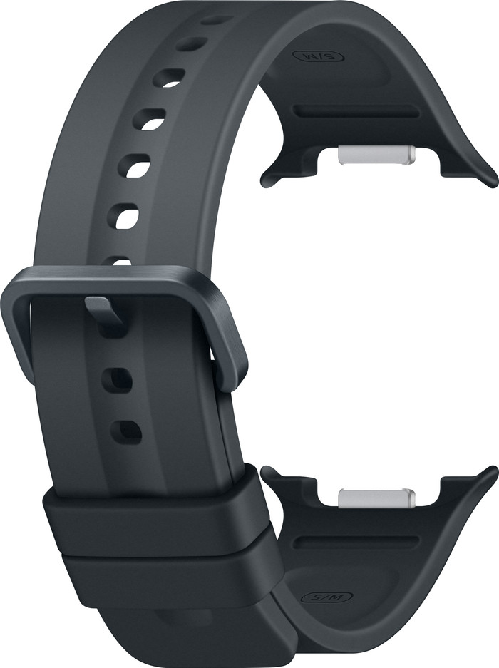 Samsung Galaxy Watch 9 Silicone Sport Band Black M/L detail