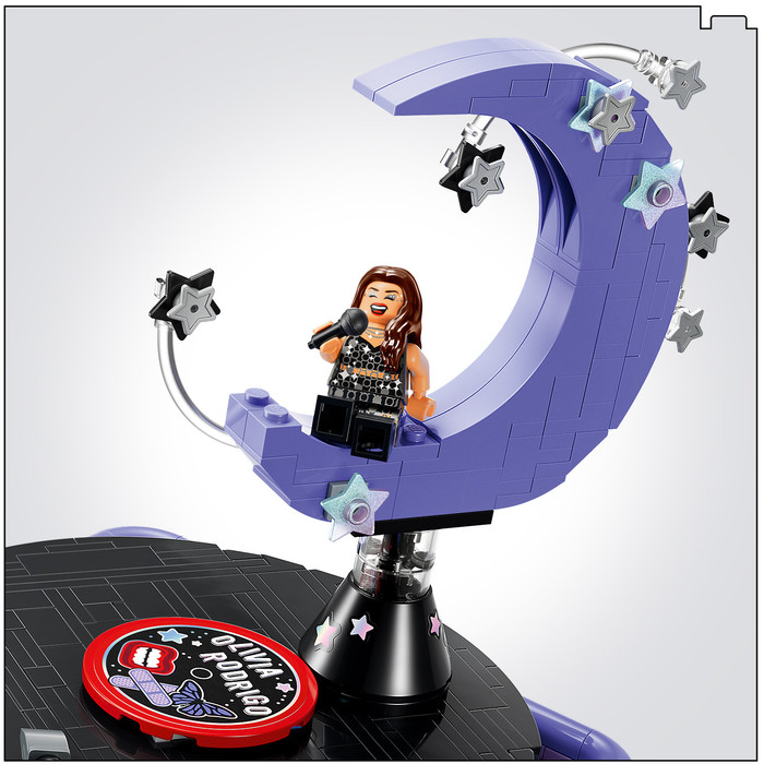 LEGO Editions Olivia Rodrigo's Concertmaan 43029 detail
