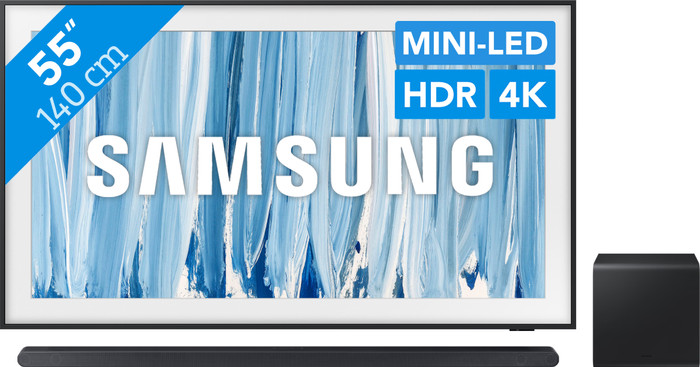 Samsung 55" The Frame Pro (2026) + Samsung HW-S800D Zwart (2024) Main Image