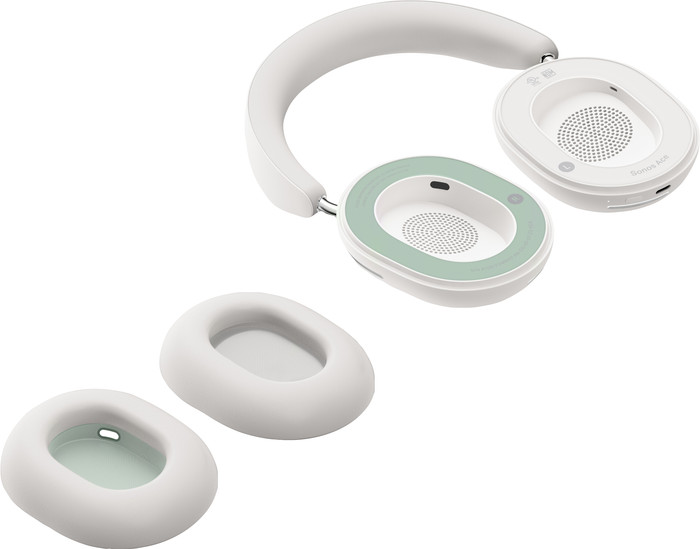 Sonos Ace Oorkussens Wit voorkant