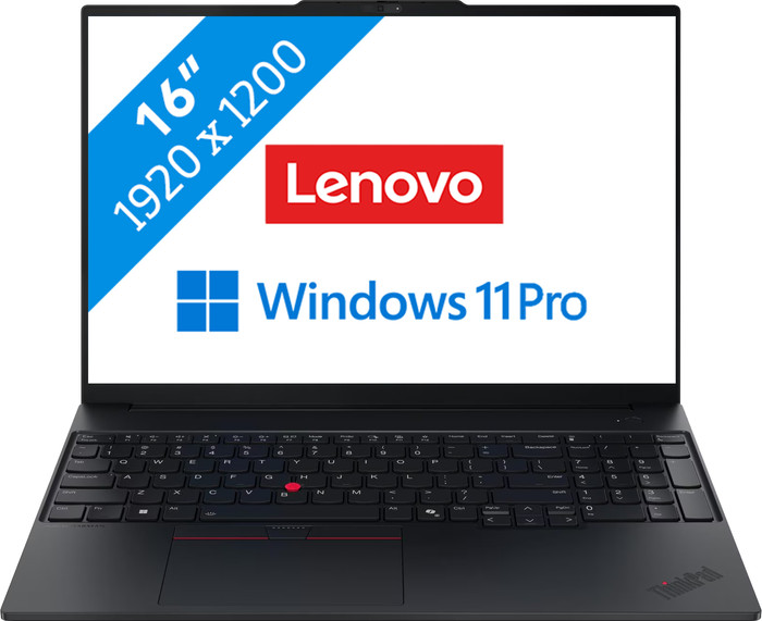 Lenovo ThinkPad E16 Gen 3 (AMD) - 21ST005VMH QWERTY Main Image