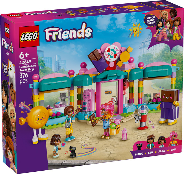 LEGO Friends Heartlake City Snoepwinkel 42649 verpakking
