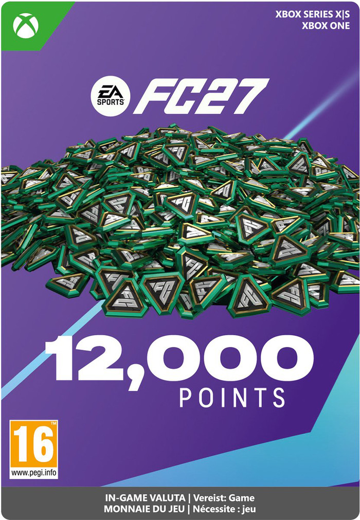 EA Sports FC 27 12000 FC Points Xbox Series X|S en Xbox One - Digitaal Main Image