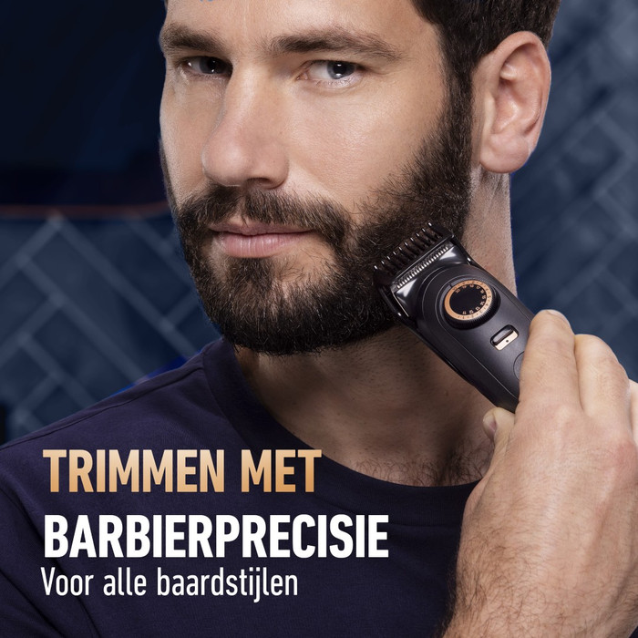 King C. Gillette PRO MAX product in gebruik