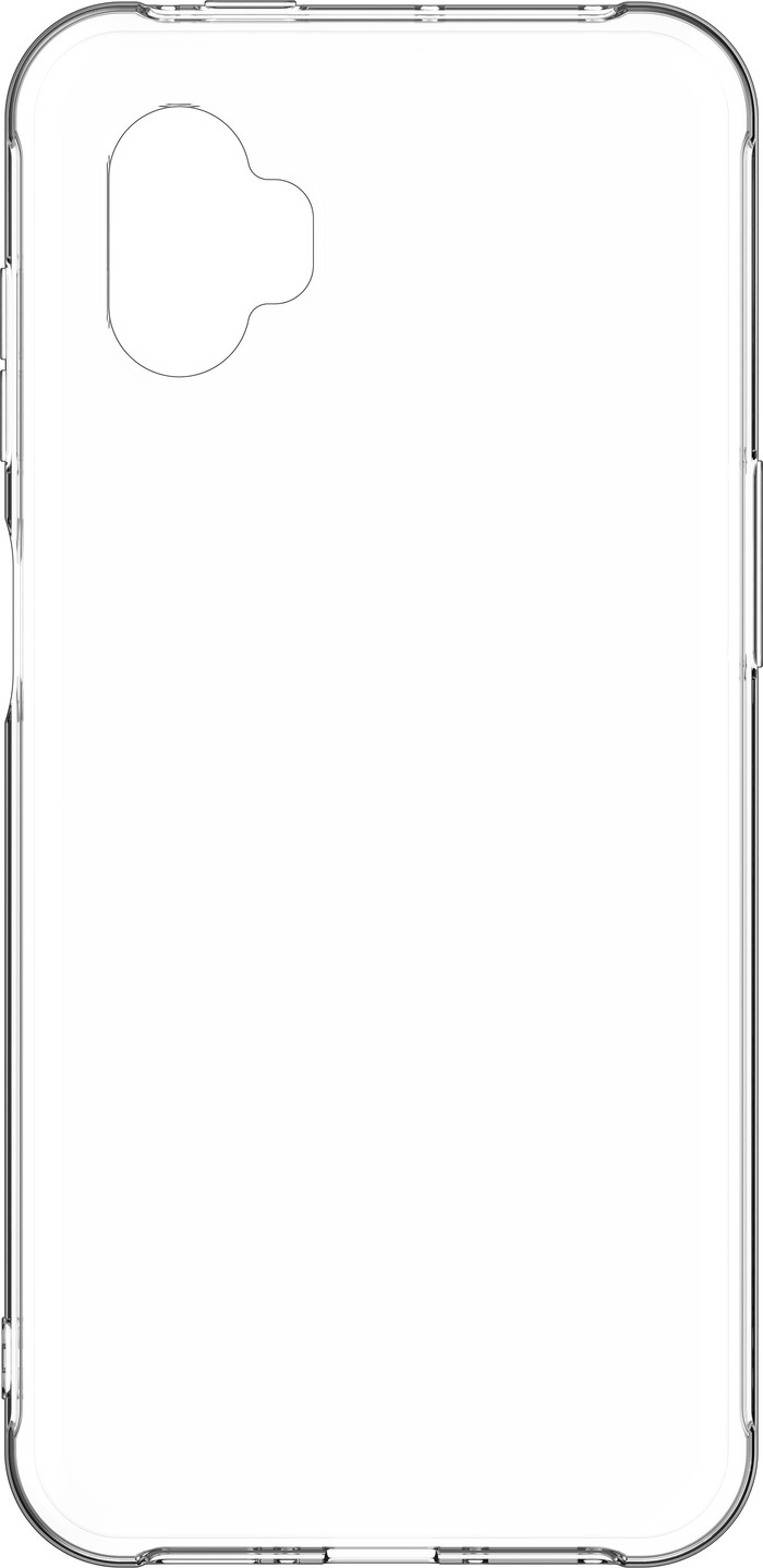 Just in Case Soft Design Samsung Galaxy Xcover7 Pro Back Cover Transparant voorkant