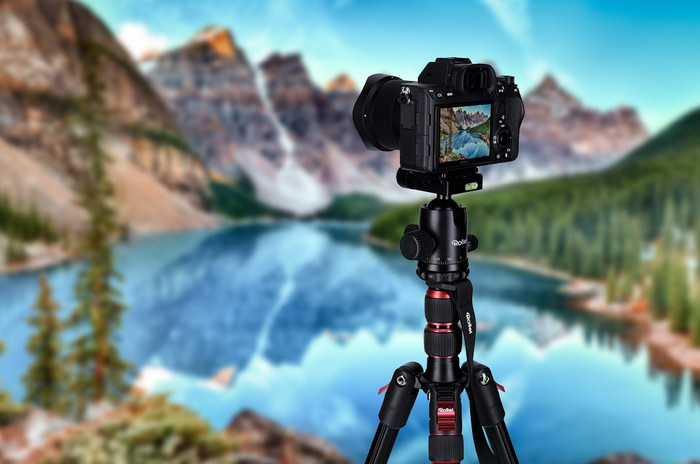 Rollei Compact Traveler No. 2 Tripod product in gebruik