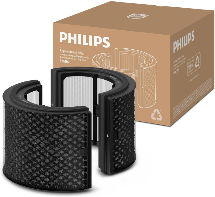 Philips Air Performer 4-in-1 9000 serie HEPA NanoProtectfilter product in gebruik
