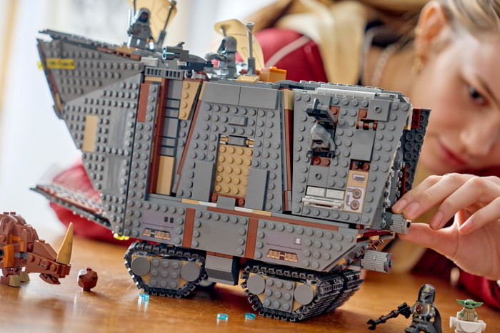 LEGO Star Wars Offworld Sandcrawler en Mudhorn 75453 voorkant