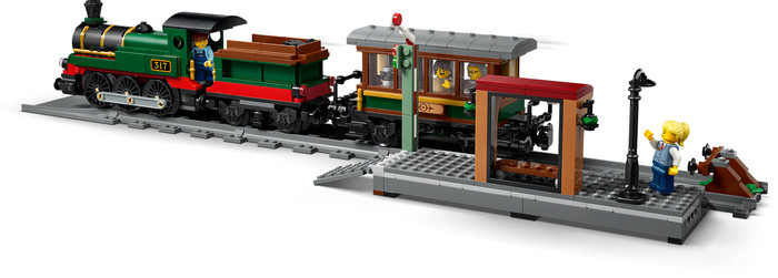 LEGO City Vintage stoomtrein 60511 detail