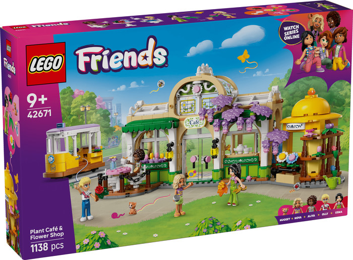 LEGO Friends Plant Café and Flower Shop 42671 packaging