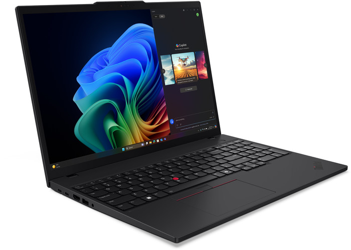Lenovo ThinkPad T16 Gen 4 (AMD) Copilot+ PC - 21QN001WMH QWERTY linkerkant