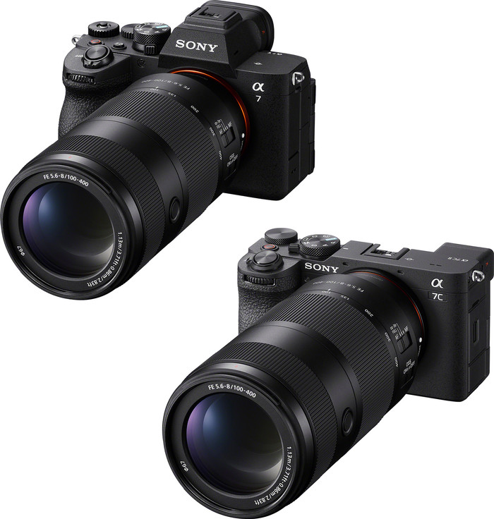 Sony FE 100-400mm f/5.6-8 OSS product in gebruik