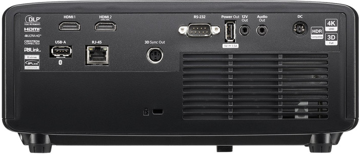 Optoma UHZ67 achterkant