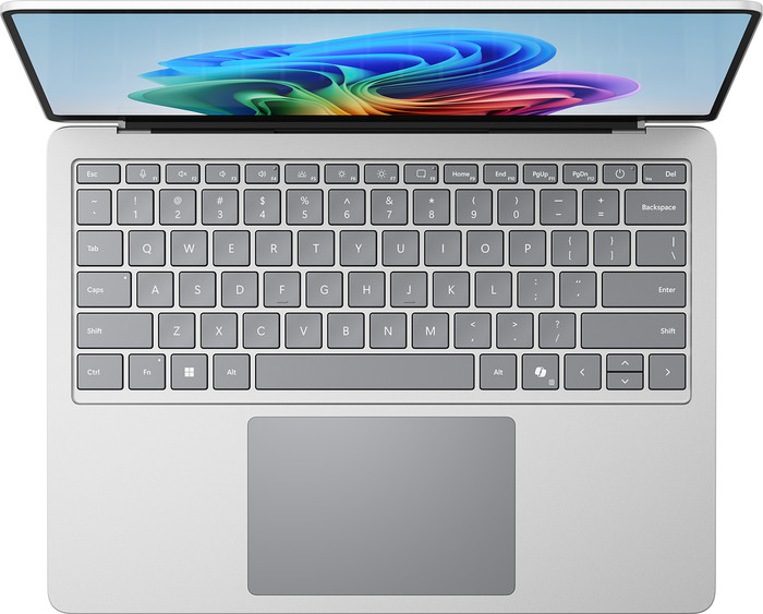 Microsoft Surface Rosemont 13 M12 / 16GB / 512GB Platinum QWERTY bovenkant