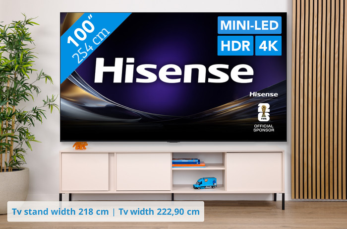 Hisense ULED 100" U79S PRO (2026) visual Coolblue 1