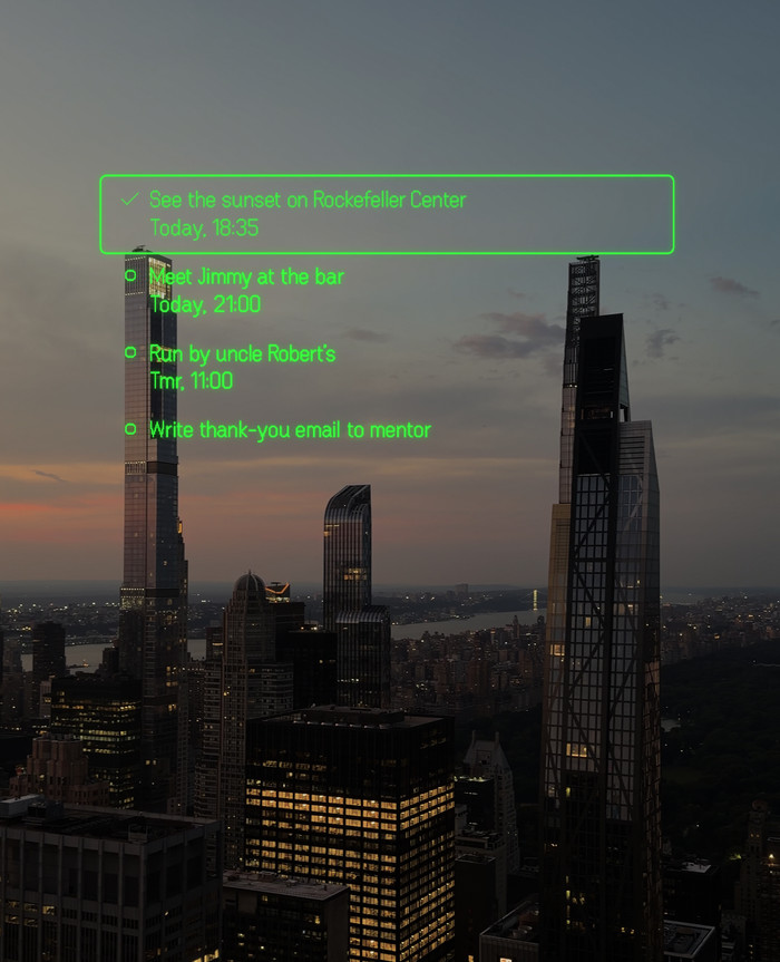 EvenRealities Even G2B Smart Glasses Brown product in use