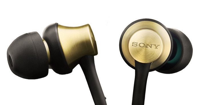 Sony MDR-EX650AP Gold detail