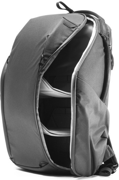 Peak Design Everyday Backpack 20L Zip v3 Black binnenkant