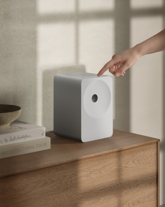 Samsung Music Studio 7 Wit product in gebruik