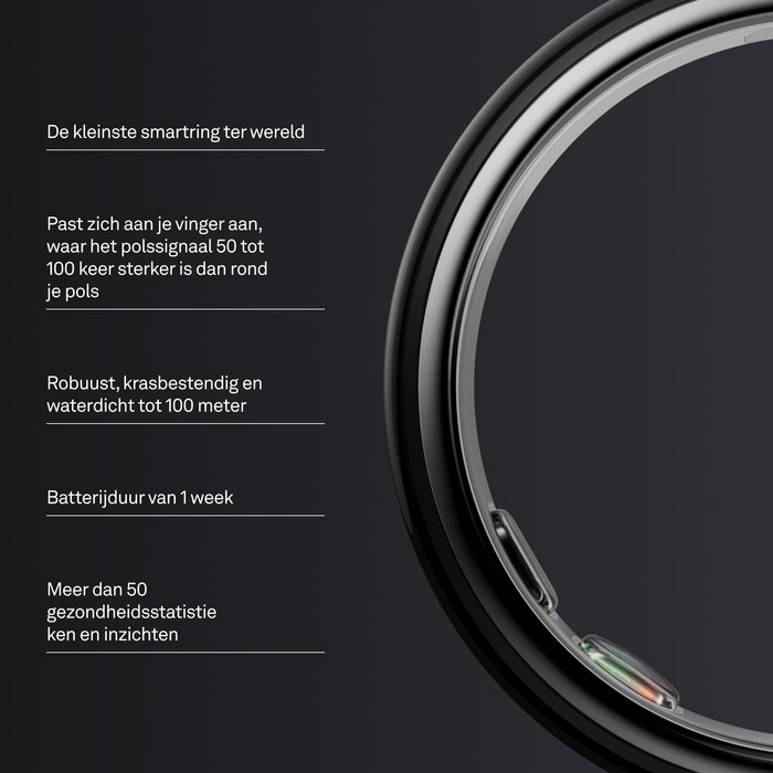 Oura Ring 5 Maat 9 Zwart visual leverancier