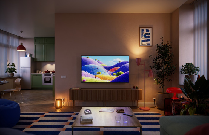 Philips Led 75" PUS7001 (2026) product in gebruik