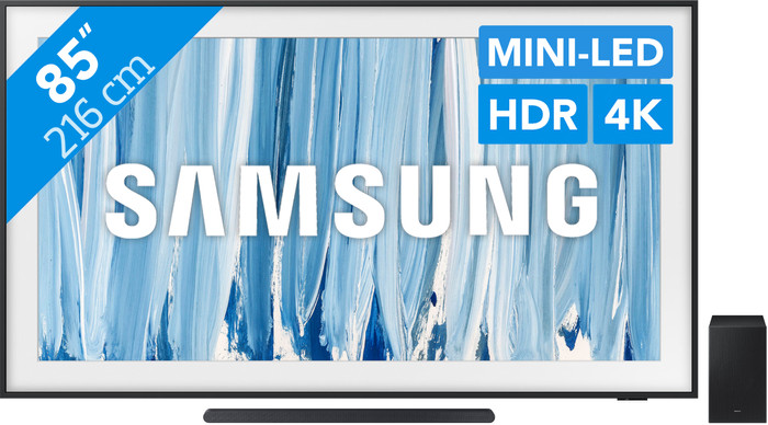 Samsung The Frame Pro 85" (2026) + Samsung HW-S700D Zwart (2024) Main Image