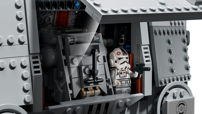 LEGO Star Wars Imperial Remnant AT-AT met INT-4 75454 detail
