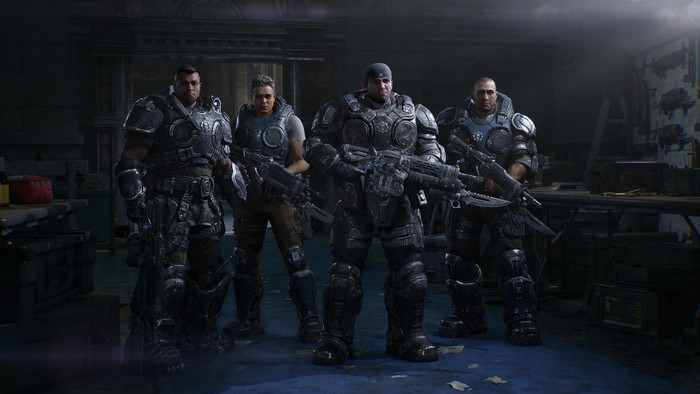 Gears of War: E-Day Xbox Series X product in gebruik