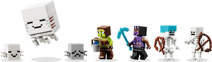 LEGO Minecraft Ghast-huis 21597 detail