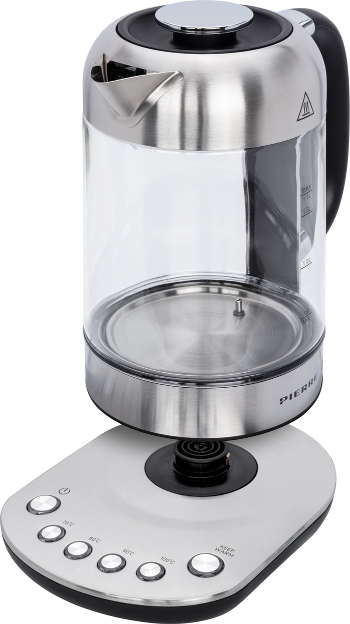 Pierre Waterkoker PWK7000 Glas met instelbare temperatuur detail