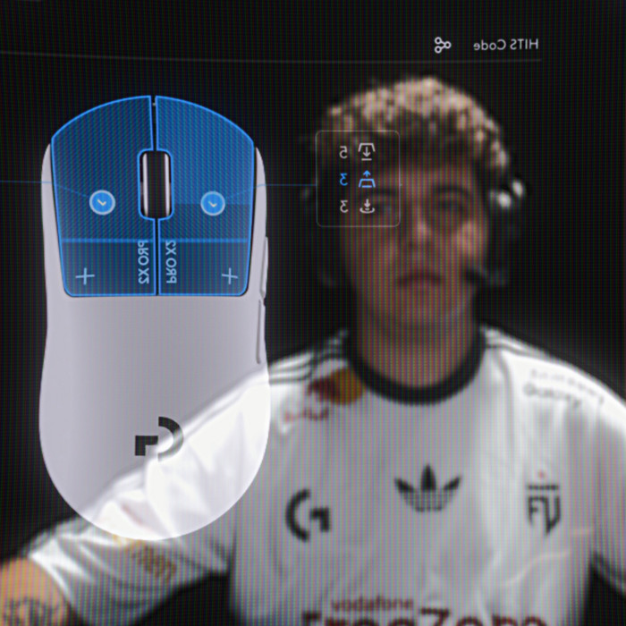 Logitech G PRO X2 Superstrike Lightspeed Draadloze Gaming Muis visual leverancier