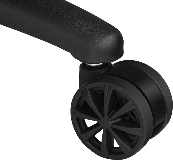 Vortech Pro Gamestoel Zwart + Vloermat detail