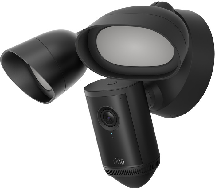 Ring Floodlight Camera Wired Pro 2e Generatie Zwart rechterkant