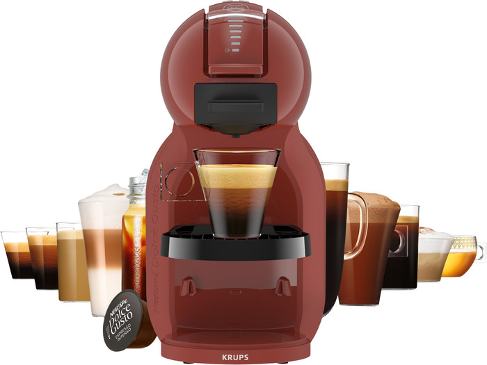 Krups NESCAFE Dolce Gusto Mini Me 2 Red Brick KP1435 product in gebruik