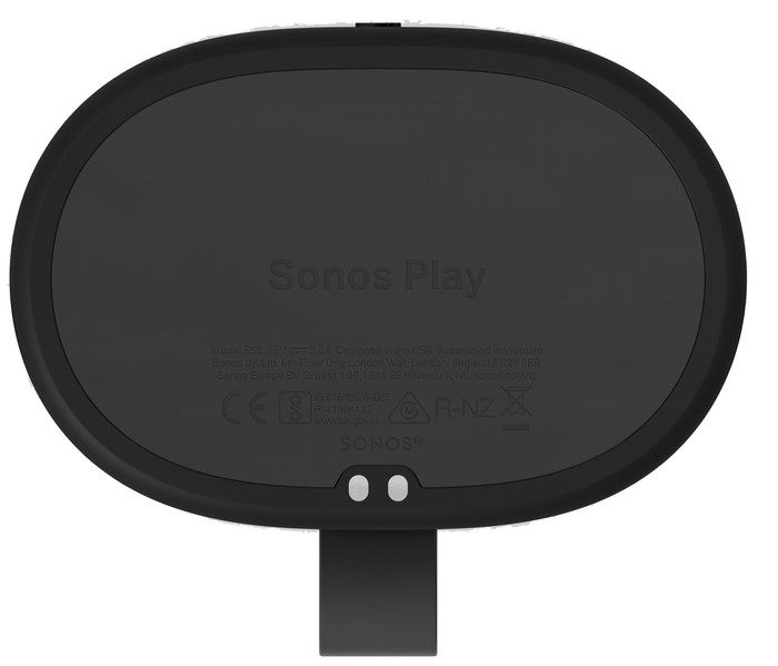 Sonos Play Black bottom